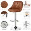 Yaheetech 2er Barhocker-Set Verstellbare Sitzhöhe 61,5 cm - Produktbild-Vorschau 5