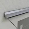 ARON Vordach Avignon 2000x1000 mm Wandanschluß Aluminium Produktbild-Vorschau 7
