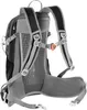 The back view of a black and gray backpack. Náhľad obrázku produktu