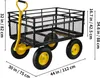 VEVOR Bollerwagen 635kg belastbar Transportwagen Produktbild-Vorschau 9
