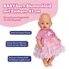 BABY born Blumenkleid mit Einhorn für 43cm Puppen Produktbild-Vorschau 2