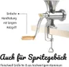 GSW Retro Fleischwolf Meat Mincer Transforma Aluminium Produktbild-Vorschau 18