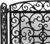 Esschert Design Kaminschutz schwarz; FF27B Produktbild-Vorschau 4