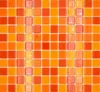Mosaikfliese Transluzent gelb orange rot Glasmosaik Crystal Produktbild-Vorschau 1