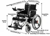 Sedia a rotelle elettrica SL-LYD0012 Doppio motore - 2 × Anteprima dell’immagine prodotto 10