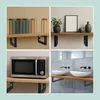 Relaxdays nástěnná konzola, sada 2 ks, 50 cm, ocel, držák Náhled obrázku produktu 3