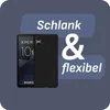 Hülle Sony Xperia 10 VI Schutzhülle - Cazy - Schwarz Produktbild-Vorschau 3