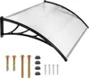 zadaszenie łukowe tectake® 150 x 93 cm Podgląd zdjęcia produktu 1