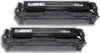 HP Toner CB 540 AD Doppelpack schwarz No. 125 A Produktbild-Vorschau 2
