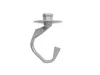 A close-up studio shot of a dough hook attachment for a kitchen mixer. Anteprima dell’immagine prodotto