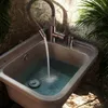 Graues Mehrzweck-Spülbecken 60 cm Set mit flexiblem Produktbild-Vorschau 6