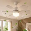 ZMH Deckenventilator Weiß Mit Beleuchtung und Fernbedienung Produktbild-Vorschau 1