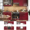 Küchenzeile Vicco Fame-Line Bordeaux Hochglanz/Goldkraft Produktbild-Vorschau 3