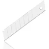 A single utility knife blade with segmented sections and a hole at the top, presented on a white background. Produktbild-Vorschau