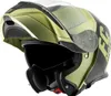 FC-Moto Novo Circuit Klapphelm, grün/schwarz, S  (55/56) Produktbild-Vorschau 2