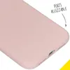 Accezz Liquid Silikoncase iPhone Xr - Rosa Produktbild-Vorschau 3