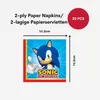 61-tlg. Sonic Party Set für Kindergeburtstag Produktbild-Vorschau 5