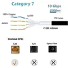 Patch kábel Elfcam Cat 7, 40 m, sieťový kábel RJ45 SFTP, 10 Náhľad obrázku produktu 1