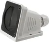 Wandsteckdose schräge 16A 230V IP68 2P+PE schuko Produktbild-Vorschau 2