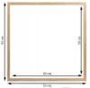 Cornice per foto Italia - Rovere chiaro 50x50 Anteprima dell’immagine prodotto 2
