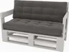 Lermowood Palettenmöbel Mpe Sofa 100 x 80 cm Weiß | Produktbild-Vorschau 1