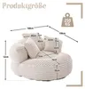 Sitzsack aus Cordstoff: langlebig & bequem, hohe Produktbild-Vorschau 6