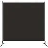 vidaXL Paravent Marron 175x180 cm Tissu Voir les images du produit 5