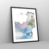 Gerahmtes Poster - Schwarzer Rahmen - Wellen Berge Fee - Produktbild-Vorschau 8
