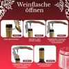 Korkenzieher Kellnermesser mit Holzgriff Flaschenöffner Produktbild-Vorschau 4