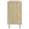 Badschrank Sonoma-Eiche 65x33x60 cm Holzwerkstoff Produktbild-Vorschau 4