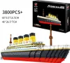Veľká budova Titanic Cruise Loď model malé častice Náhľad obrázku produktu 2