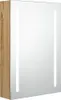 A product shot of a bathroom mirror cabinet with LED lights. Náhled obrázku produktu