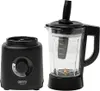 A black Camry CR 4089 stand mixer with a glass pitcher and a separate base unit is displayed against a white background. Produktbild-Vorschau