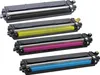 Four toner cartridges stacked diagonally against a white background. Produktbild-Vorschau