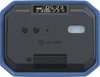 The back of a digital parking disc with a display and buttons. Produktbild-Vorschau