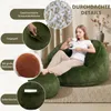 HOMMPA Jednoosobové křeslo s polštářem a podnožkou, Náhled obrázku produktu 4