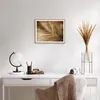 Gerahmtes Poster - Rahmen in heller Eiche - Blatt Gold Produktbild-Vorschau 6