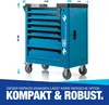 Werkzeugwagen inkl. Werkzeug 252 Teile + Seitenfach Produktbild-Vorschau 2