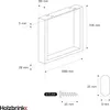 Holzbrink Pied de table en métal Blanc | support de table / Voir les images du produit 6