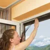 Fliegengitter Fenster - 2x 150x300 cm anthrazit Produktbild-Vorschau 9