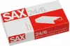 Sax Heftklammer Nr. 24/6mm verkupfert 1.000 St. Produktbild-Vorschau 1