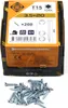 200x Universal Holzschrauben 3,5x20mm T15 Torx Produktbild-Vorschau 1