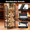 COSTWAY Kaminholzregal 4 Ebenen mit Rollen & 4 Produktbild-Vorschau 6