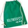 Huuraa Turnbeutel Hollywood my love 12 Liter Kelly Green Produktbild-Vorschau 1