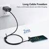 Câble de charge 4-en-1 Minicee, 240W, 2 mètres, Voir les images du produit 3