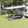 vidaXL Tappeto tenda grigio chiaro 400 x 400 cm in Anteprima dell’immagine prodotto 2