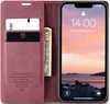 iPhone 16e / 17e Hülle - CaseMe 013 Klapphülle - Bordeaux Produktbild-Vorschau 3