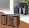 ML-Design 3-košový box na 3 koše 240L 200x80x116,3 cm, Náhled obrázku produktu 1
