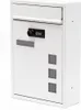 Wiltec Briefkasten weiß 215x320x90mm Briefkasten mit Produktbild-Vorschau 2