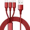 3-in-1 Ladekabel Robustes Mehrfachladekabel mit USB-C Micro Produktbild-Vorschau 1